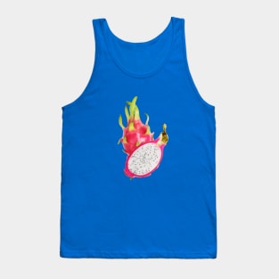 Abstract Minimalist Art of Dragon Fruit or Pitaya Tank Top